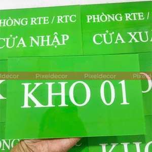 Alternative view of Bảng Mica Định Vị Kho Hàng