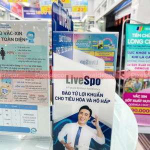 Alternative view of Kệ Mica Trưng Bày Sản Phẩm Nhà Thuốc