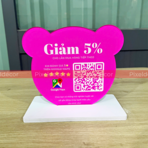 Tent Card Để Bàn